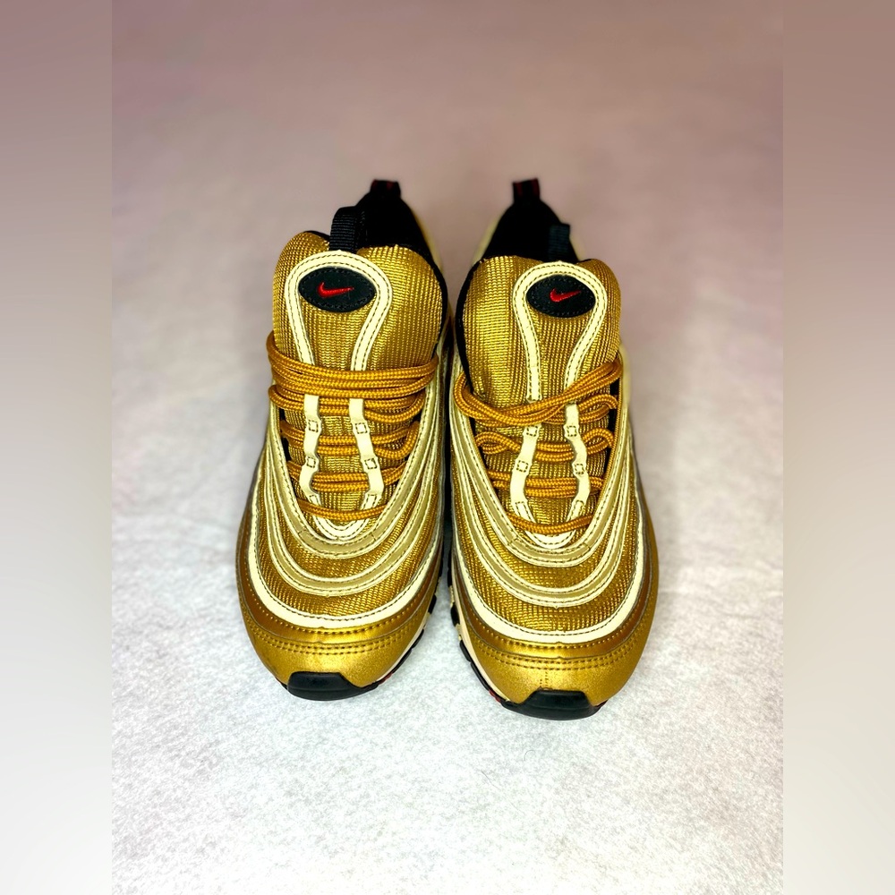 NIKE Air Max 97 OG Metallic Gold  size 6